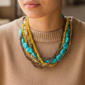 Multicolor Beaded Necklace